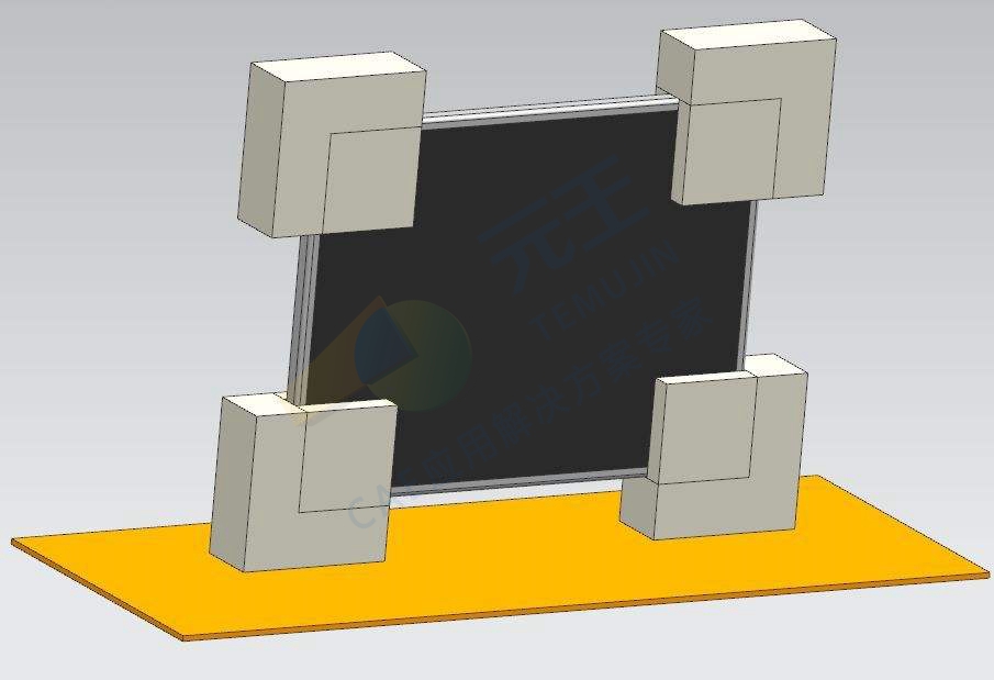 显示器包装运输安全，找有限元分析~