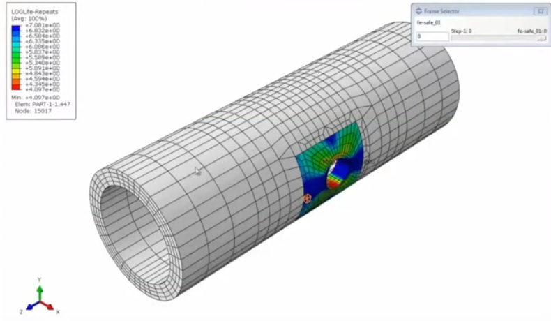 橡胶件疲劳分析